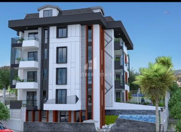 Attractive investment project from a developer with large apartment in a residence with facilities, in Oba, Alanya, 73-145 m2 ID-12466 фото-10