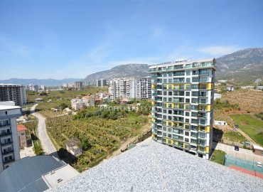 Five-room penthouse 235 m2, unfurnished, with sea views, 500 meters from the beach, Mahmutlar, Alanya ID-13201 фото-19