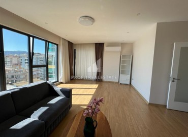View furnished three bedroom apartment 140 m2, with a separate kitchen, in the center of Alanya ID-12204 фото-3