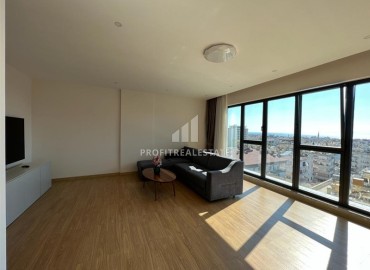 View furnished three bedroom apartment 140 m2, with a separate kitchen, in the center of Alanya ID-12204 фото-4