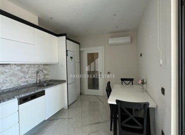 View furnished three bedroom apartment 140 m2, with a separate kitchen, in the center of Alanya ID-12204 фото-6