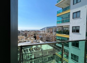 View furnished three bedroom apartment 140 m2, with a separate kitchen, in the center of Alanya ID-12204 фото-14