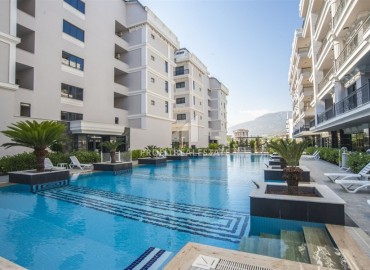 Фешенебельная квартира с двумя спальнями, 110м², в новом элитном комплексе в 250м от моря в районе Каргыджак ID-13208 фото-2