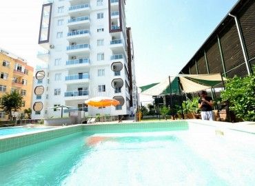 Апартаменты студийного плана в комплексе с бассейном в 250 метрах от моря в Махмутларе, Алания, 35 кв.м. ID-1017 фото-13