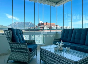 Elegant duplex penthouse 4+2, 210m², with mountain views in a luxury residence in Oba, Alanya ID-13211 фото-6