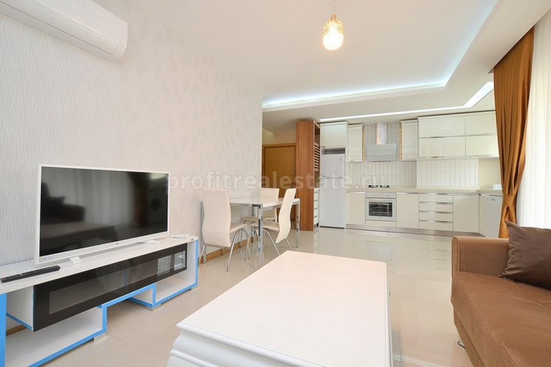 Меблированная квартира в новом комплексе по привлекательной цене в Махмутларе, Алания, 70 кв.м. ID-1018 фото-1