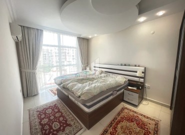 Меблированная трехкомнатная квартира 100 м2, с застекленным балконом, в 500 метрах от моря в Авсалларе, Аланья ID-13223 фото-7