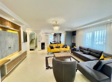 Stylish duplex apartment 3+1, ready to move in, with stunning panoramic views, in Avsallar, Alanya, 170 m2 ID-13246 фото-3