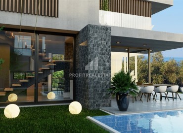 Двухэтажные виллы с бассейном на Северном Кипре. Новый инвестиционный проект в Лапте, Кирения, 245 м2 ID-13257 фото-4