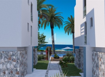 Новые квартиры на этапе строительства в 150 метрах от пляжа, Татлысу, Фамагуста, 78-286 м2 ID-13258 фото-9
