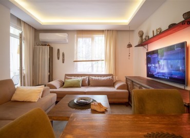 Трехкомнатные апартаменты в доме без бассейна, Кепез, Анталия, 75 м2 ID-13259 фото-2