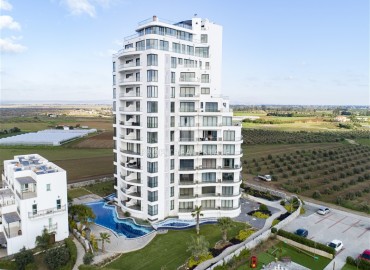 Апартаменты в элитной резиденции, в двух шагах от моря, Газиверен, Северный Кипр 64-156 м2 ID-13263 фото-3