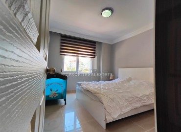 Bright two bedroom apartment 110 m2, with a modern interior, in a residence with facilities in Oba, Alanya ID-13266 фото-8