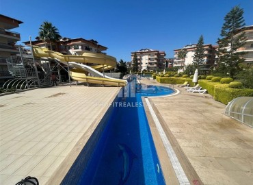 Bright two bedroom apartment 110 m2, with a modern interior, in a residence with facilities in Oba, Alanya ID-13266 фото-14