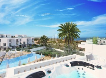 Новые апартаменты 1+1 на этапе строительства в 100 метрах от пляжа, Татлысу, Фамагуста, Северный Кипр, 66-118 м2 ID-13275 фото-2