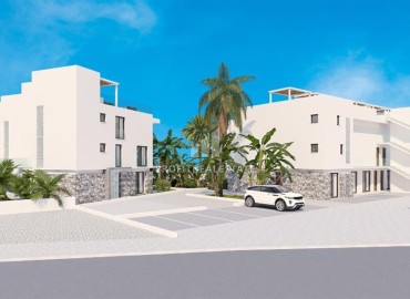 Новые апартаменты 1+1 на этапе строительства в 100 метрах от пляжа, Татлысу, Фамагуста, Северный Кипр, 66-118 м2 ID-13275 фото-7