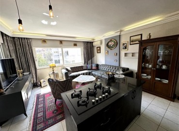 Cozy two-bedroom apartment with author&#39;s interior, 130 m2, 300 meters from the sea in Oba, Alanya ID-13290 фото-6