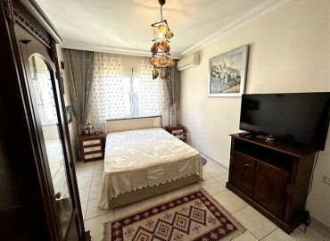 Cozy two-bedroom apartment with author&#39;s interior, 130 m2, 300 meters from the sea in Oba, Alanya ID-13290 фото-9