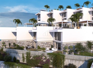 Трехкомнатные квартиры в строящемся жилом комплексе с собственным пляжем, всего в 100 метрах от моря, Бахчели, Кирения, Северный Кипр, 137-143 м2 ID-13300 фото-1