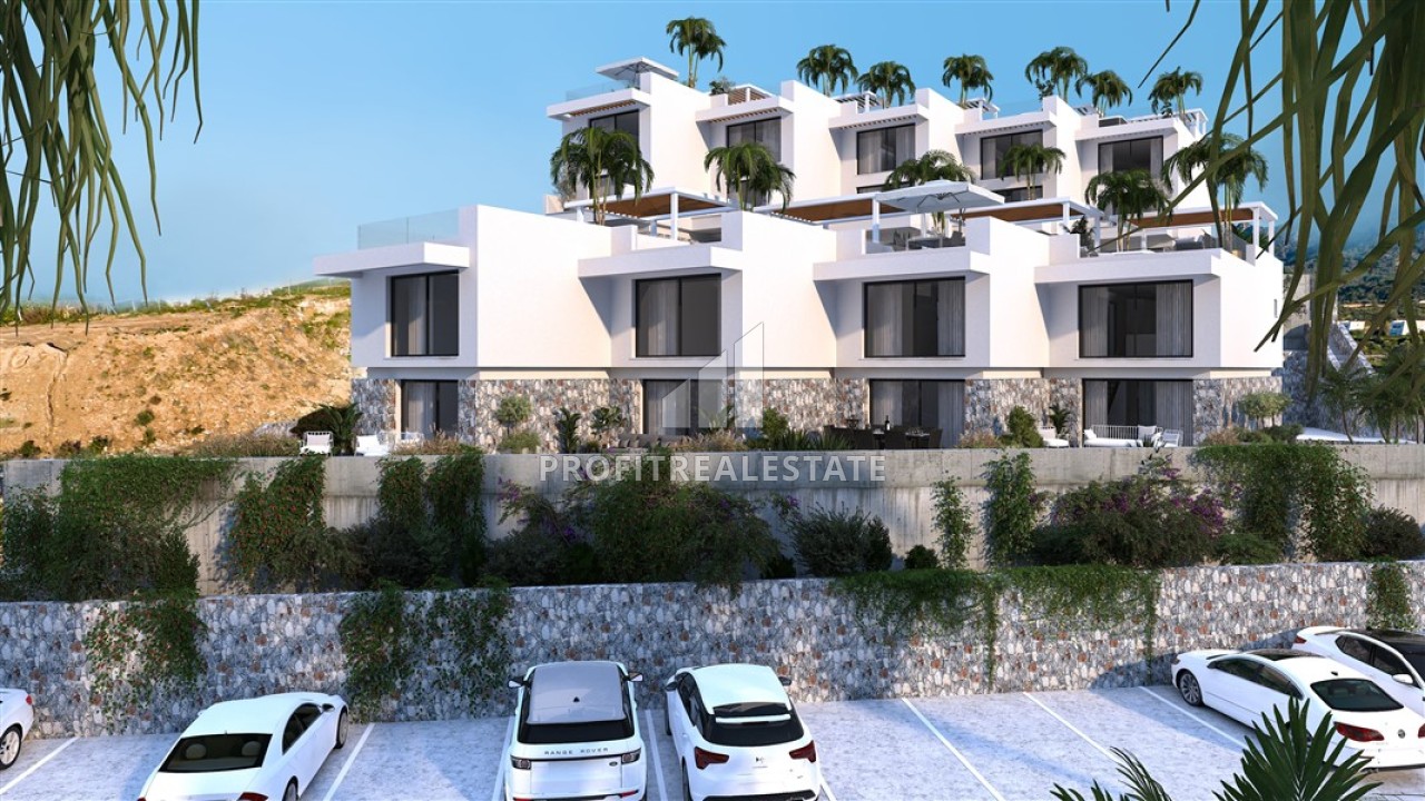 Two bedroom apartment in a residential residence under construction with a private beach, just 100 meters from the sea, Bahceli, Kyrenia, Northern Cyprus, 137-143 m2 ID-13300 фото-2