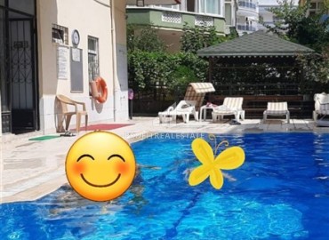 Inexpensive furnished two-bedroom apartment, 115m², in a residence with a swimming pool in Mahmutlar, Alanya ID-13304 фото-14