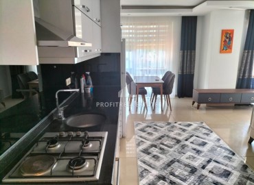 Duplex apartment 2 + 1, furnished and equipped, 300 meters from the sea, Alanya, center ID-13305 фото-2