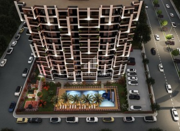 Предложение от строительной компании: уютные эргономичные квартиры, 60-105м², в районе Каргыпынары, Мерсин ID-13316 фото-7