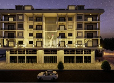 Апартаменты разных планировок, 46-123,5м², в комплексе на этапе строительства в 300м от моря в районе Каргыджак, Алания ID-13317 фото-2