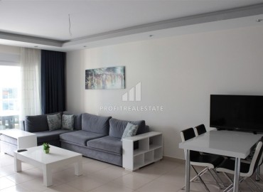 Уютная укомплектованная двухкомнатная квартира, 75м², в элитном комплексе в 300 м от моря в районе Кестель ID-13337 фото-11