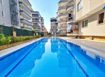 Cozy furnished penthouse 130 m2, with three bedrooms, 350 meters from the sea, Oba, Alanya ID-13340 фото-19