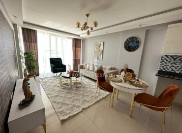 Spacious apartment 1 + 1, 70m², with sea views, in a comfortable residence in the Tosmur area ID-11619 фото-17