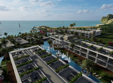 Новый жилой проект в 100 метрах от моря, с высоким инвестиционным потенциалом, Татлысу, Фамагуста, 43-146,5 м2 ID-13345 фото-1