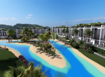 Новые апартаменты в рассрочку, на этапе строительства, в комплексе с собственным пляжем, Татлысу, Фамагуста, Северный Кипр, 43-365 м2 ID-13346 фото-4