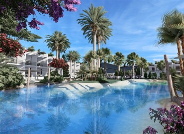 Новые апартаменты в рассрочку, на этапе строительства, в комплексе с собственным пляжем, Татлысу, Фамагуста, Северный Кипр, 43-365 м2 ID-13346 фото-14
