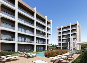 Investment property: one-bedroom apartment at the initial stage of construction, Altintash, Antalya, 66 m2 ID-13356 фото-6