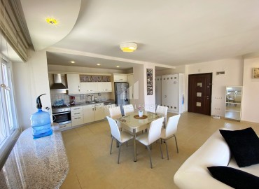 Furnished apartment 3 + 1, 165m², on the first coastline in Cesmeli, in a comfortable residence ID-13373 фото-3