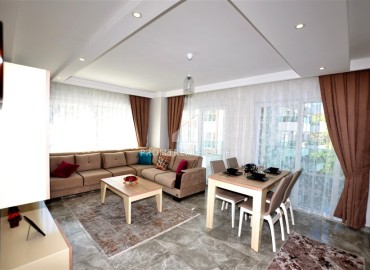 One-bedroom apartment with furniture and appliances, 450 meters from the sea, Kargicak, Alanya, 65 m2 ID-8904 фото-10