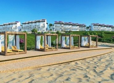Квартиры 2+1 и 3+1 в резиденции собственным пляжем, на завершающем этапе строительства, Кючюкэренкёй, Северный Кипр, 115-142 м2 ID-13380 фото-10