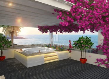 Элитные апартаменты в новом жилом комплексе, на первой береговой линии, Эсентепе, Кипр, 131-200 м2 ID-13381 фото-7