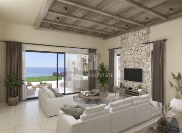 Новые просторные квартиры на этапе строительства в 50 метрах от пляжа, Татлысу, Фамагуста, 87-270 м2 ID-13382 фото-13