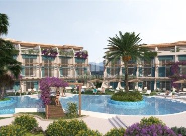 Инвестиционный жилой проект с собственным пляжем, на Северном Кипре, в Эсентепе, 50-138 м2 ID-13384 фото-4