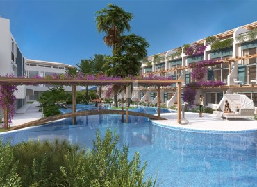 Инвестиционный жилой проект с собственным пляжем, на Северном Кипре, в Эсентепе, 50-138 м2 ID-13384 фото-5