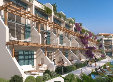 Инвестиционный жилой проект с собственным пляжем, на Северном Кипре, в Эсентепе, 50-138 м2 ID-13384 фото-7