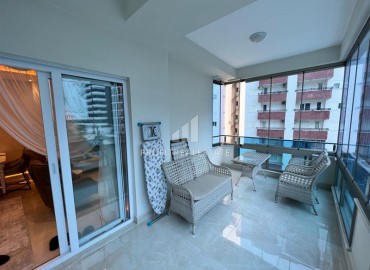 Меблированная двухкомнатная квартира, 80м², в новом элитном комплексе в Махмутларе, 600м до моря ID-13388 фото-13