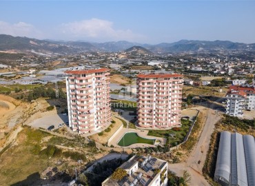 View penthouse 115 m2, with panoramic sea views, with four bedrooms, unfurnished, Payallar, Alanya ID-13390 фото-2