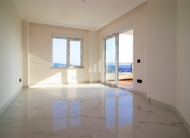 Видовой пентхаус 115 м2, с панорамным видом на море, с четырьмя спальнями, без мебели, Паяллар, Аланья ID-13390 фото-5