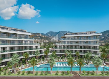 A profitable investment project from a developer with spacious apartment in a residence with facilities, in Oba, Alanya, 72.5-195 m2 ID-12448 фото-1