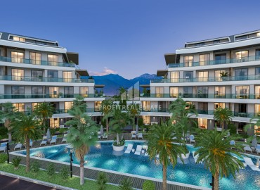 A profitable investment project from a developer with spacious apartment in a residence with facilities, in Oba, Alanya, 72.5-195 m2 ID-12448 фото-2