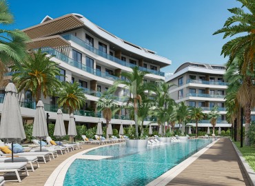 A profitable investment project from a developer with spacious apartment in a residence with facilities, in Oba, Alanya, 72.5-195 m2 ID-12448 фото-5
