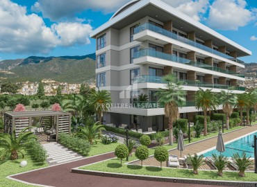 A profitable investment project from a developer with spacious apartment in a residence with facilities, in Oba, Alanya, 72.5-195 m2 ID-12448 фото-8